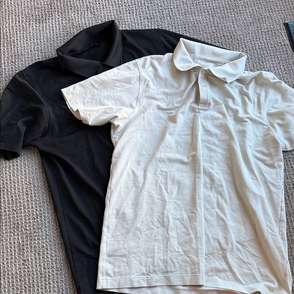 Pair Lululemon Men’s Polo Shirts